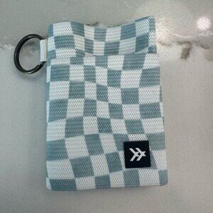 Elastic Card Holder with Keyring